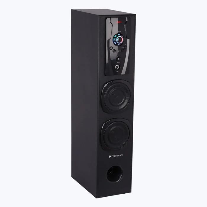 ZEBRONICS Legend Wireless BT/USB/FM/AUX/MIC Input LED Display