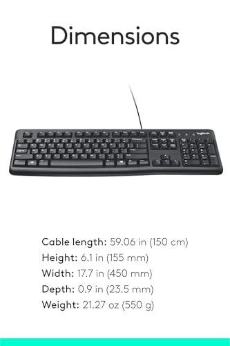 Logitech Plug and Play USB Keyboard K120