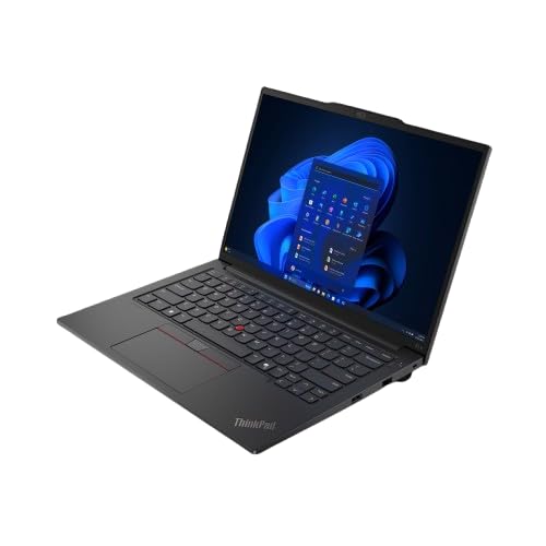 Lenovo ThinkPad E14 Intel Core Ultra 5 125U 14” WUXGA IPS 300 Nits Thin and Light Laptop (16GB RAM/1TB SSD/Windows 11 Home/Office 2024/Backlit/Fingerprint/Graphite Black/1Y Onsite/1.42 kg), 21M7S0SH00