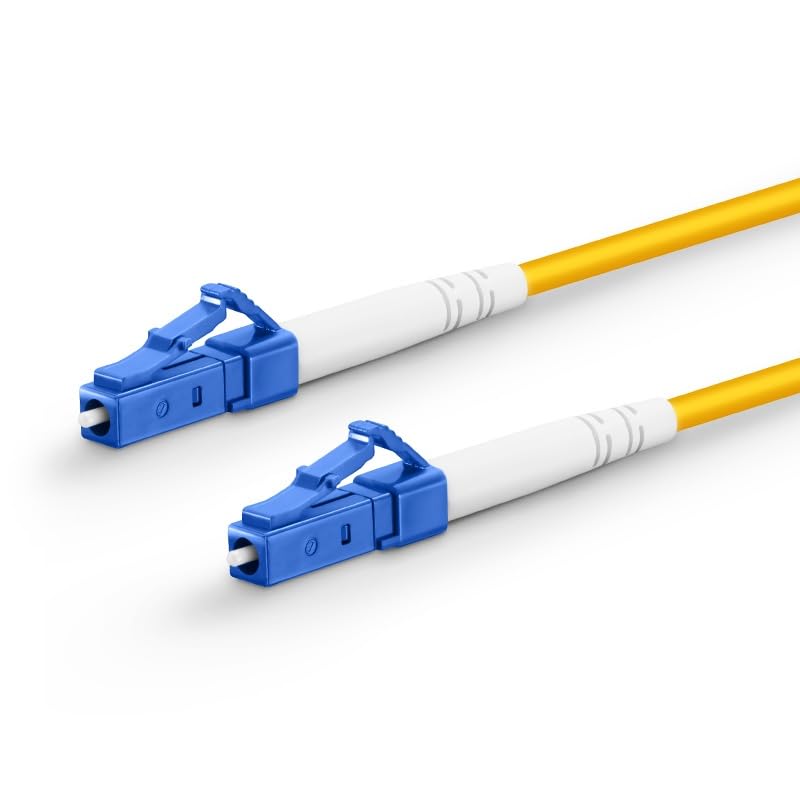NEXTIK Simplex Single Mode LC To LC Optical Fiber Patch Cord 9/125 Jumper Cable (FSMS LC/UPC-LC/UPC) (10 Meter, 1)