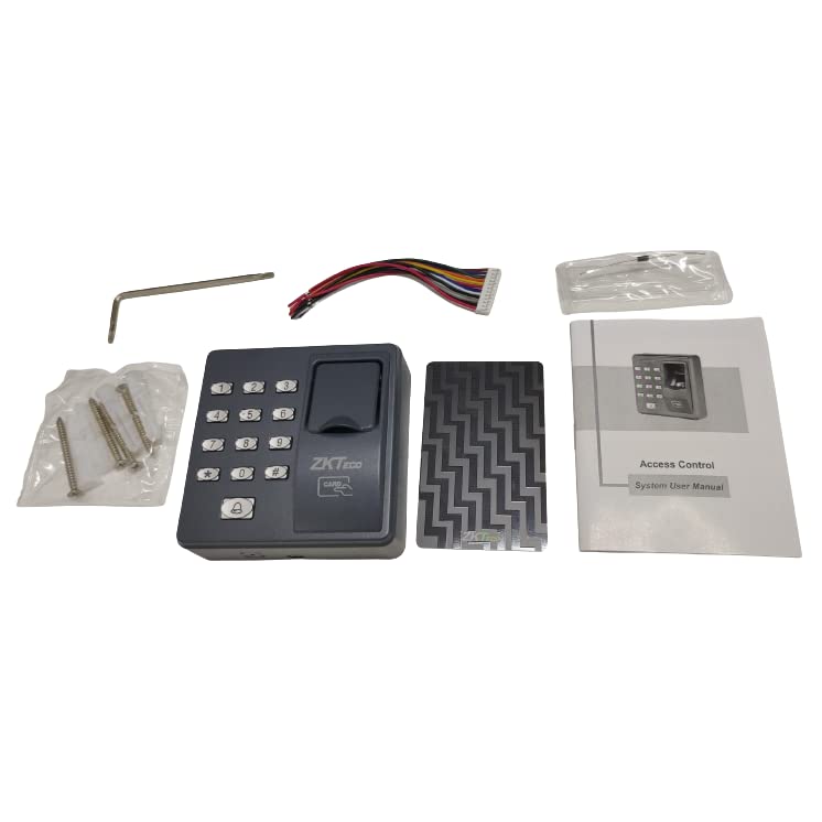 ZKTeco X7 Biometric Access Control Terminal | Fingerprint & RFID Card Reader | Fingerprint & Card Capacity | Standalone Mode & Keypad | Ideal for Office & Commercial Security