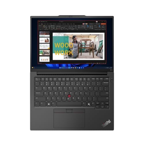 Lenovo ThinkPad E14 Intel Core Ultra 5 125U 14” WUXGA IPS 300 Nits Thin and Light Laptop (16GB RAM/1TB SSD/Windows 11 Home/Office 2024/Backlit/Fingerprint/Graphite Black/1Y Onsite/1.42 kg), 21M7S0SH00