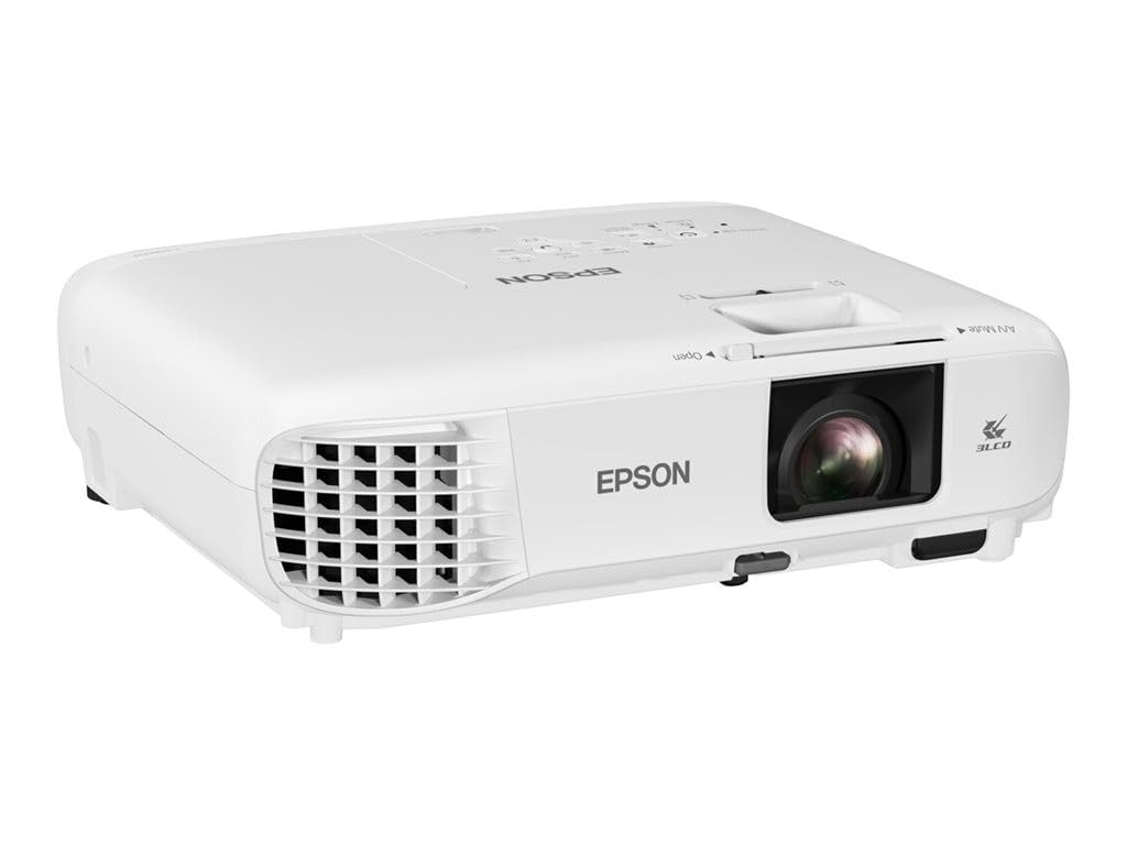 Epson EB-W49 WXGA Projector Brightness: 3800lm with HDMI Port (Optional Wi-Fi) (V11H983040)