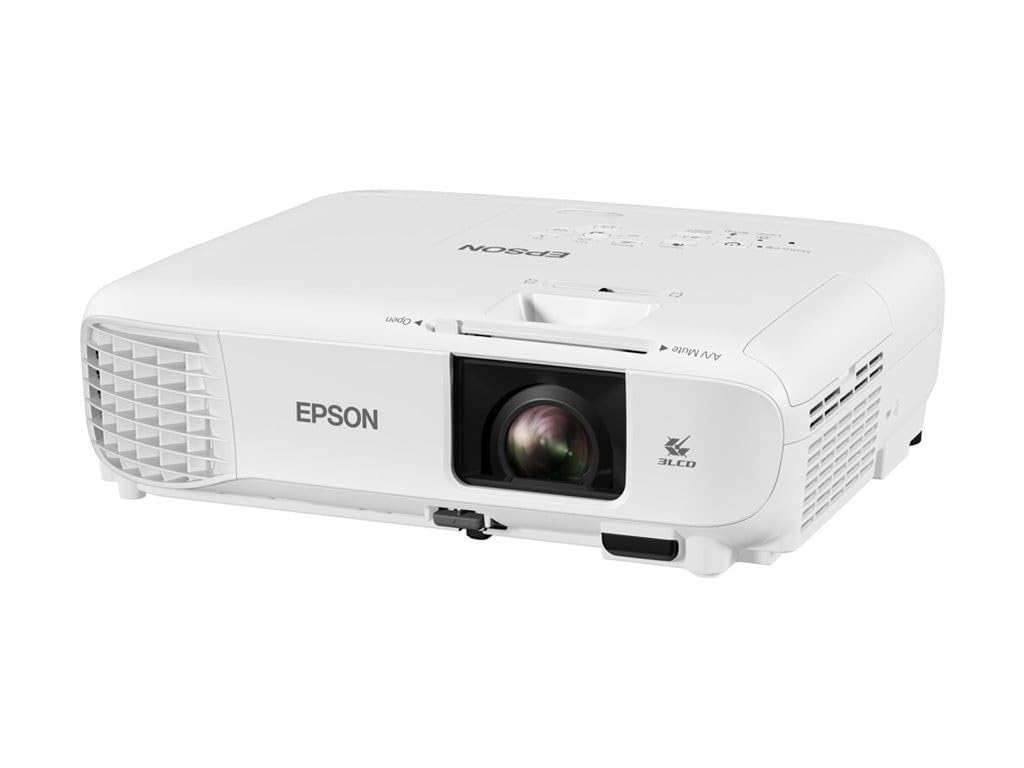 Epson EB-W49 WXGA Projector Brightness: 3800lm with HDMI Port (Optional Wi-Fi) (V11H983040)