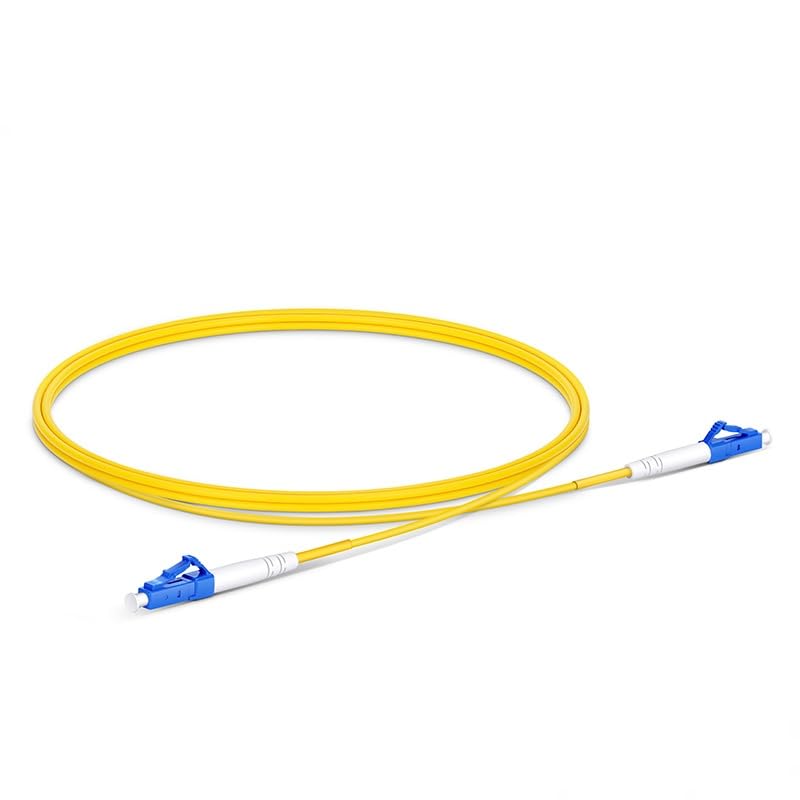 NEXTIK Simplex Single Mode LC To LC Optical Fiber Patch Cord 9/125 Jumper Cable (FSMS LC/UPC-LC/UPC) (10 Meter, 1)