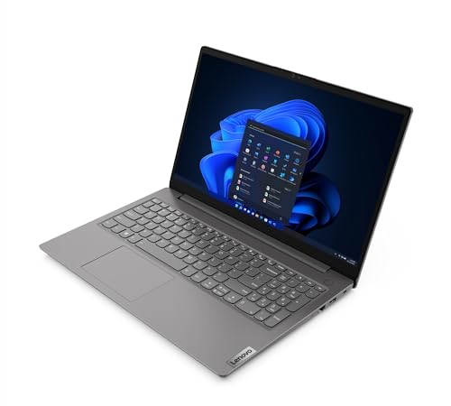 Lenovo V15 12th Gen Intel Core i5-1235U 15.6" FHD Thin and Light Laptop (16GB RAM/512GB SSD/Windows 11 Home/MS Office Home & Student 2021/Iron Grey/1.70 kg), 82TTA07RIH