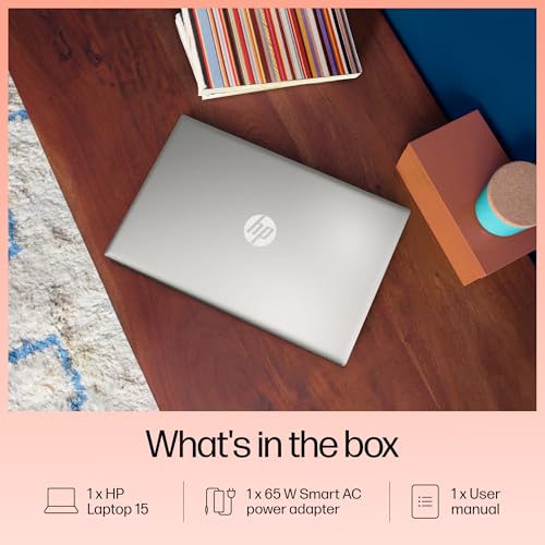 HP 15, 13th Gen Intel Core i5-1334U Laptop (8GB RAM, 512GB SSD), Anti-Glare, 15.6"/39.6cm, FHD, Win 11, MS Office 2021, Silver, 1.59Kg, Intel UHD Graphics, FHD Camera, Backlit KB, fd0220TU