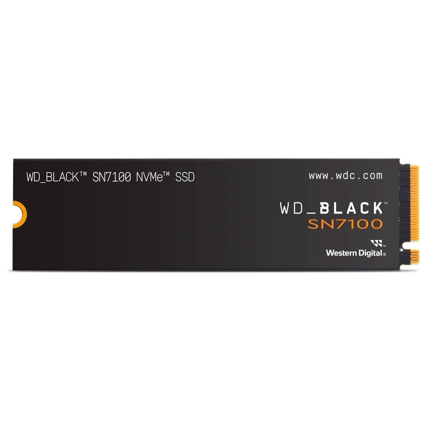 WD_Black SN7100 NVMe 2TB, Upto 7250 Mb/s, PCIe Gen 4 NVMe M.2 (2280), Gaming Storage, Internal Solid State Drive (SSD)