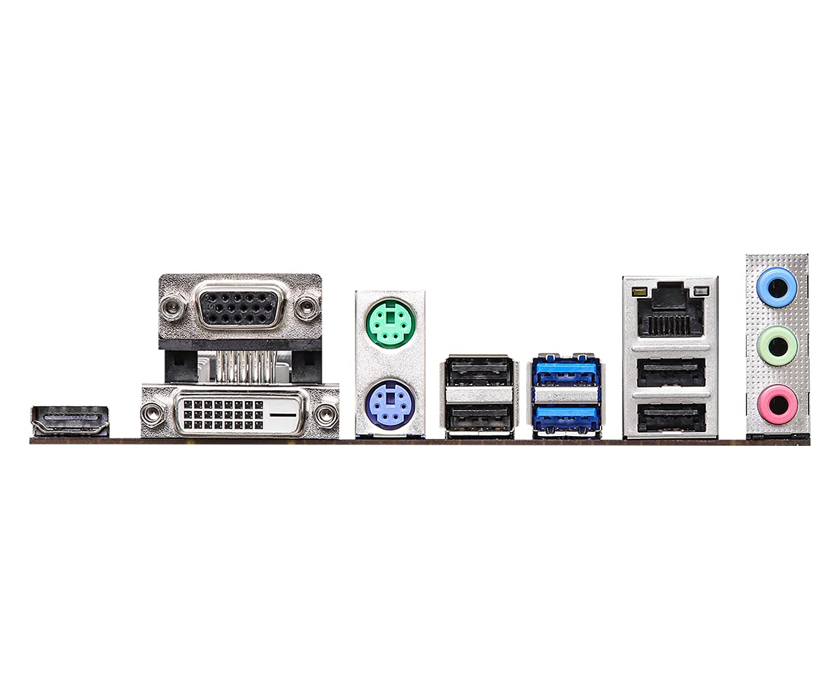 ASRock H510M-Hdv/M.2 Compatible with Intel 10Th and 11Th Generation CPUs (Lga1200) H510 Chipset, Microatx Motherboard, DDR_4