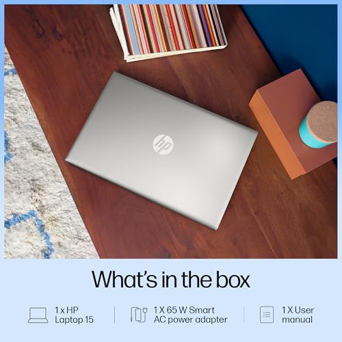 HP 15, Intel Core Ultra 5 125H Laptop (16GB DDR5,1TB SSD) IPS, Anti-Glare, Micro-Edge, 15.6''/39.6cm, FHD, Win11,M365 Basic(1yr),Office Home24,Silver,1.65kg, FHD Camera w/Shutter, Backlit, fd1255TU