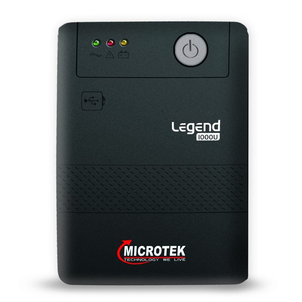 Microtek UPS Legend 1000VA, Black