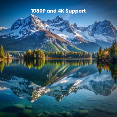 BenQ GP100 4K Support 1080p LED Portable Smart Projector,Brightness 1000 ANSI Lumens,Excellent Colors 97% REC709,Upto 120"Screen Size,Auto 2D keystone,20W Speakers,Certified Android TV,WiFi,HDMI,USB-C
