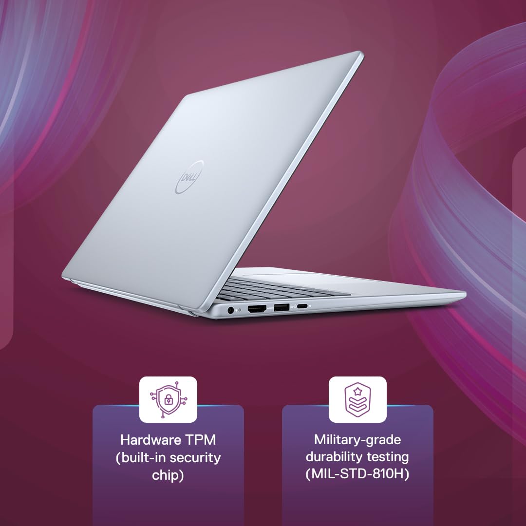Dell Inspiron 5440, Intel Core i5 13th Gen - 1334U, 16 GB RAM, 1 TB SSD, FHD+ WVA 14"/35.56 cm, Windows 11, MS Office 2024, Ice Blue, 1.54 kg, Backlit Keyboard, Fingerprint Reader Laptop