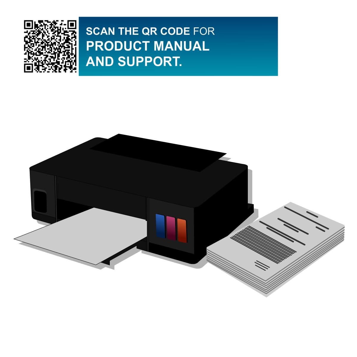 Canon PIXMA MegaTank G3000 All in One WiFi Inktank Colour Printer with 2 Additional Black Ink Bottles