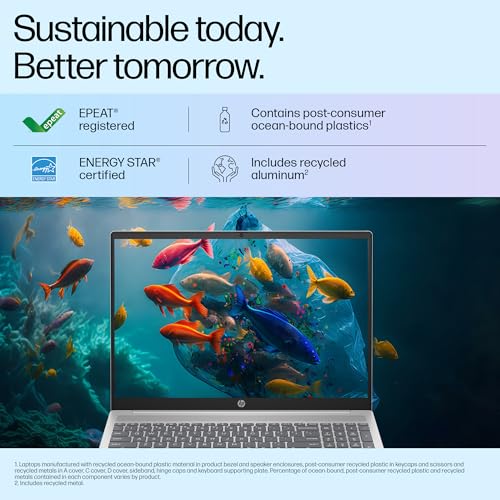 HP Pavilion 16 AI Laptop, Intel Core Ultra 5 125U (14th Generation) 16 GB LPDDR5,1TB SSD,16-inch (40 cm), WUXGA, 300 nits, 1080p FHD IR Camera, Backlit Kb, (Win11+Office, Silver, 1.77 kg) 16-af0056TU
