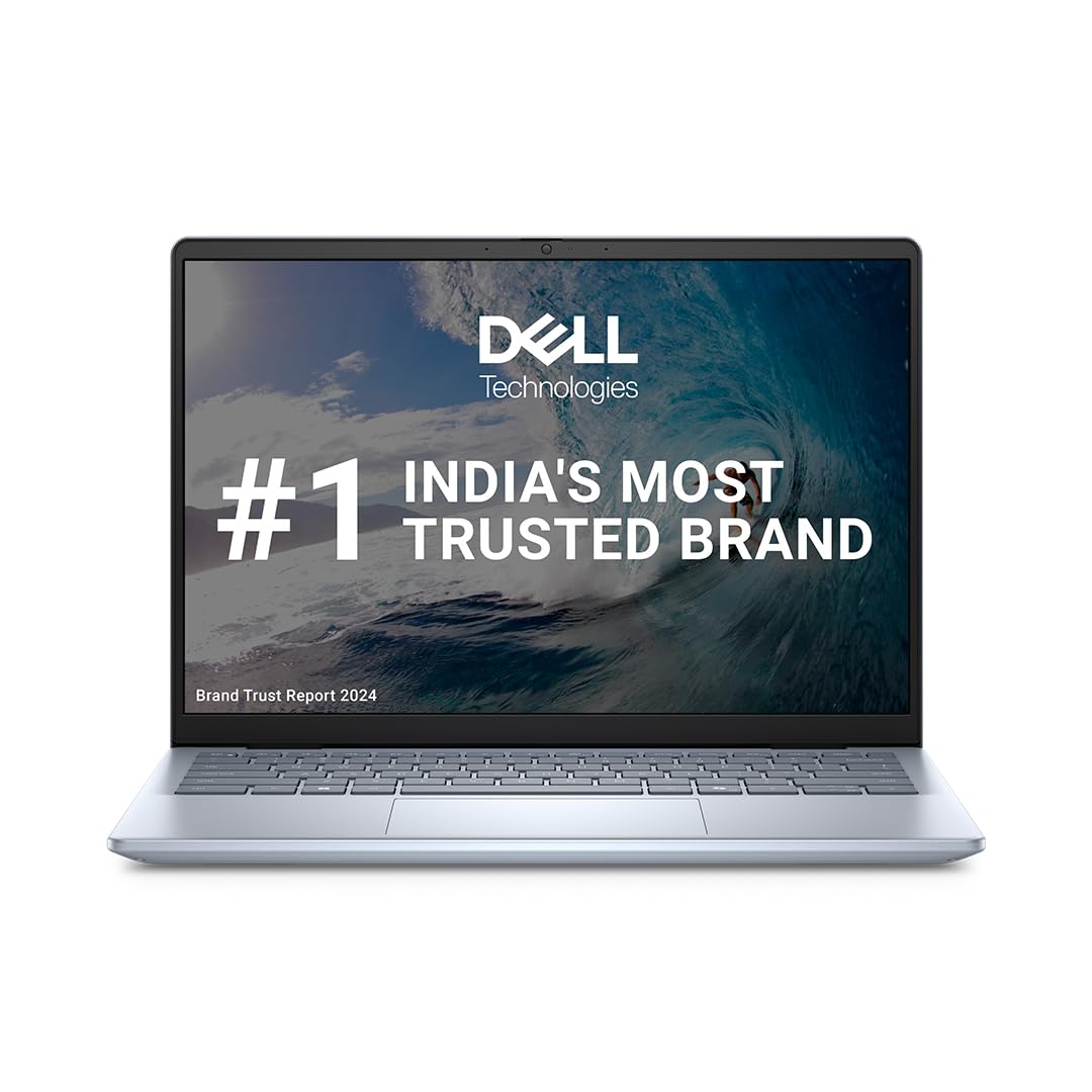 Dell Inspiron 5440, Intel Core i5 13th Gen - 1334U, 16 GB RAM, 1 TB SSD, FHD+ WVA 14"/35.56 cm, Windows 11, MS Office 2024, Ice Blue, 1.54 kg, Backlit Keyboard, Fingerprint Reader Laptop