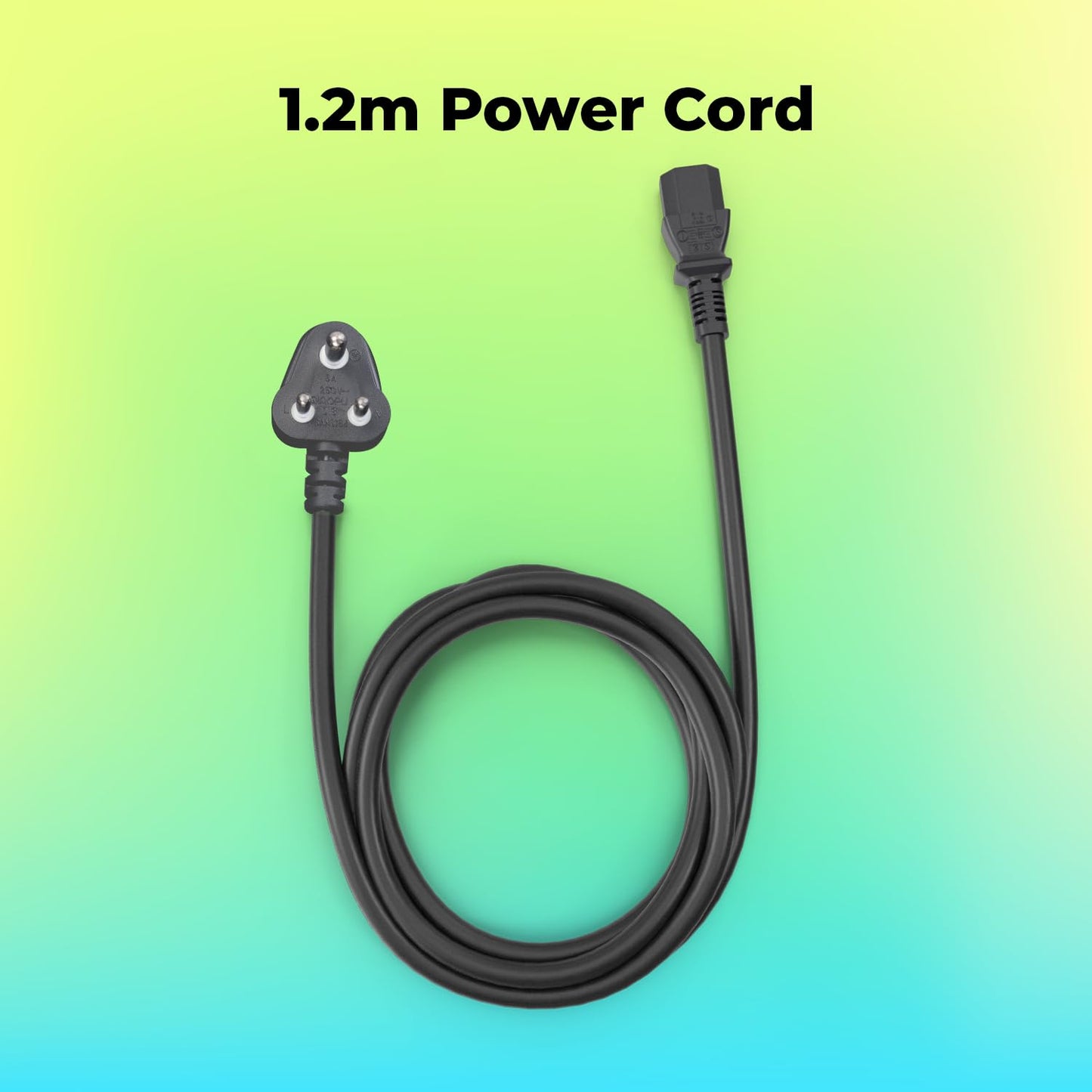 ZEBRONICS ZS500 500W Power Supply with Silent 120mm RGB Fan, SATA x 3, 12V 28A (Max.), Over Voltage/Short Circuit Protection