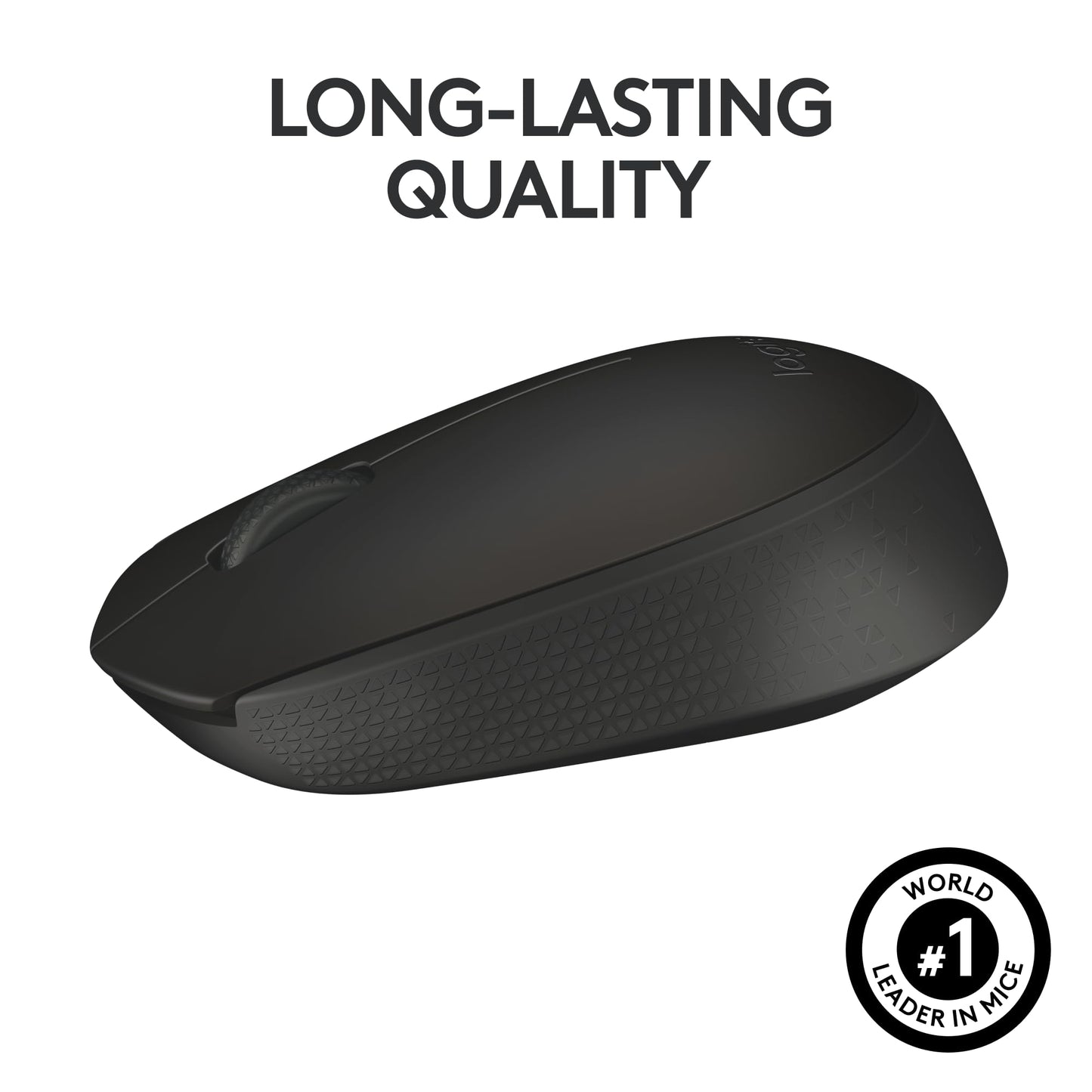 Logitech B170 Wireless Mouse with USB Receiver,(Black)