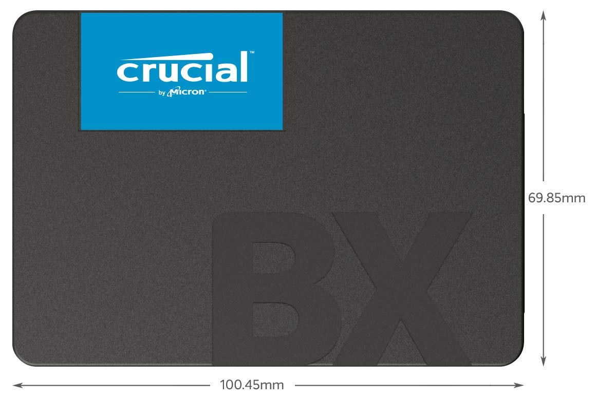 Crucial BX500 1TB 3D NAND SATA 6.35 cm (2.5-Inch) Internal SSD - CT1000BX500SSD1