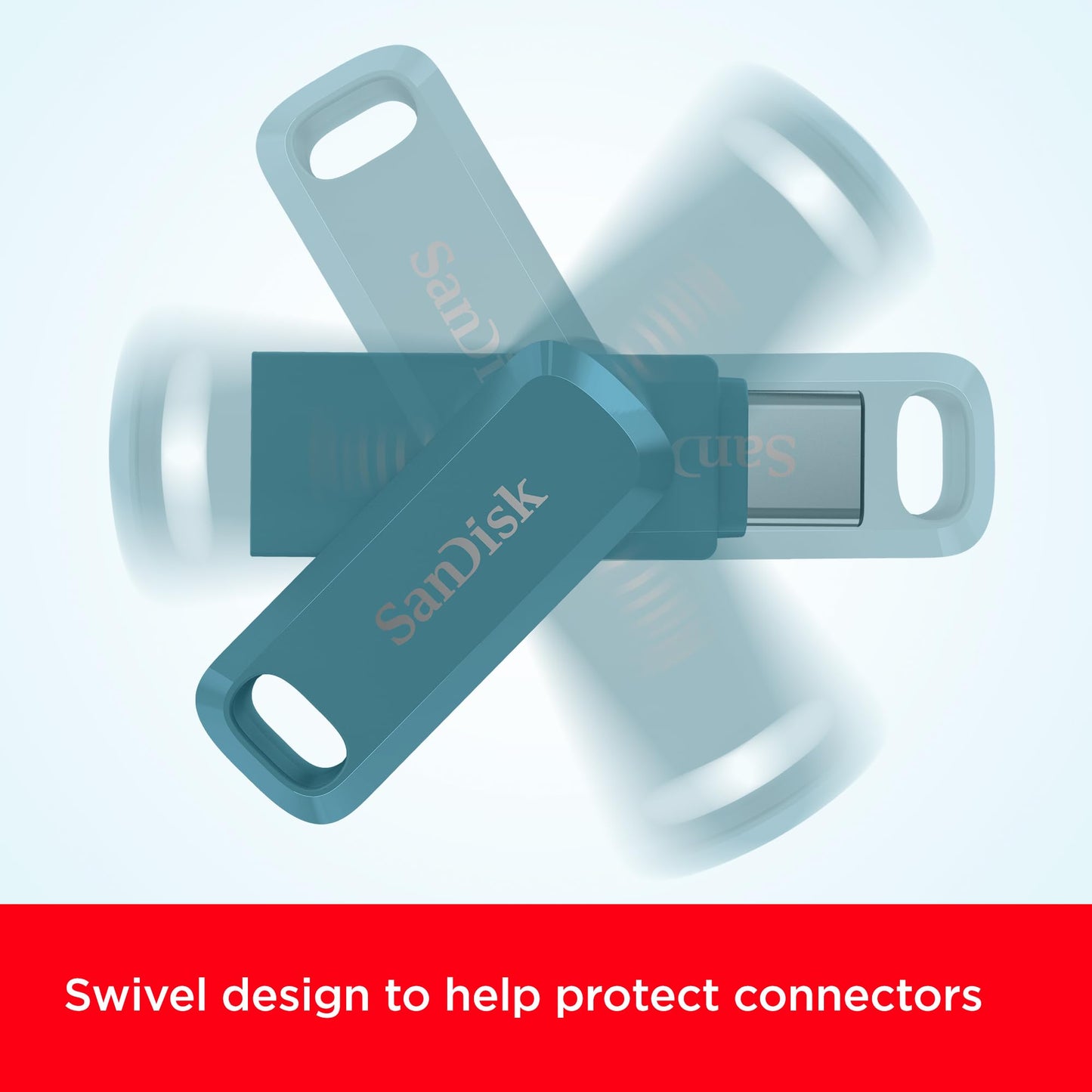 SanDisk Ultra Dual Drive Go Type-C 128GB, OTG, Upto 400MB/S,usb3.2_gen_1 Pendrive, Navagio Bay, 5Y Warranty (SDDDC3-128G-I46NPD)