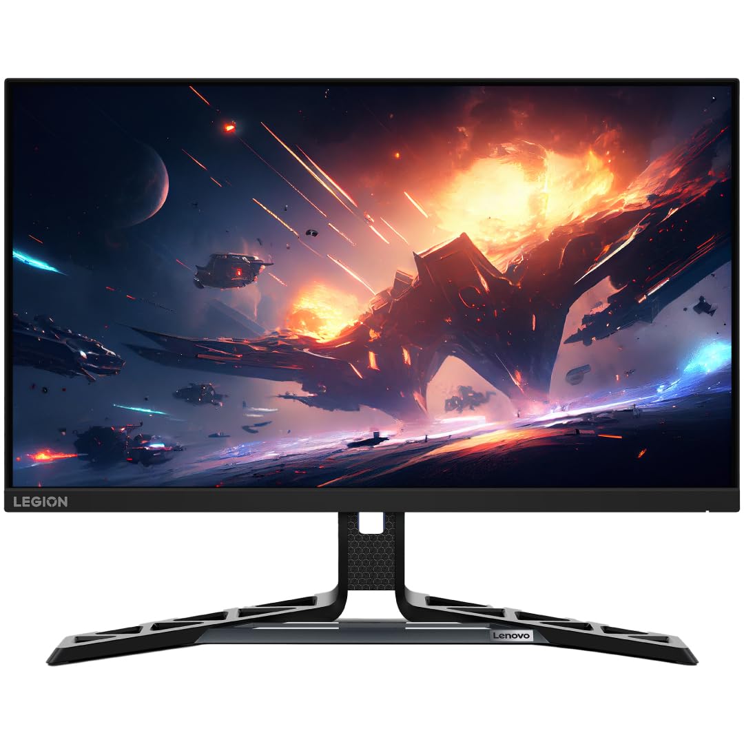 Lenovo Legion-R25f-30 | 25 Inch (63.50cm) | FHD 240Hz Gaming Monitor | 0.5ms, AMD FreeSync, 99% sRGB, 90% DCI-P3, 3Wx2 Speaker, 2xHDMI, 1xDP| Tilt, Swivel, Pivot, Height Adjust Stand | Black