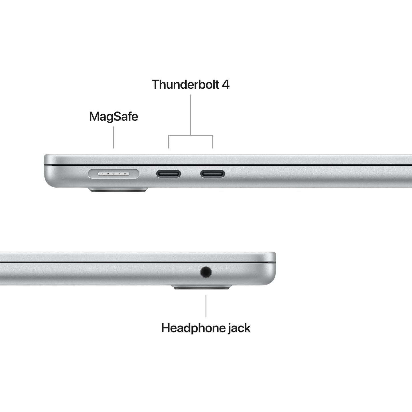 Apple 2025 MacBook Air (13-inch, Apple M4 chip with 10-core CPU and 8-core GPU, 16GB Unified Memory, 256GB) - Silver