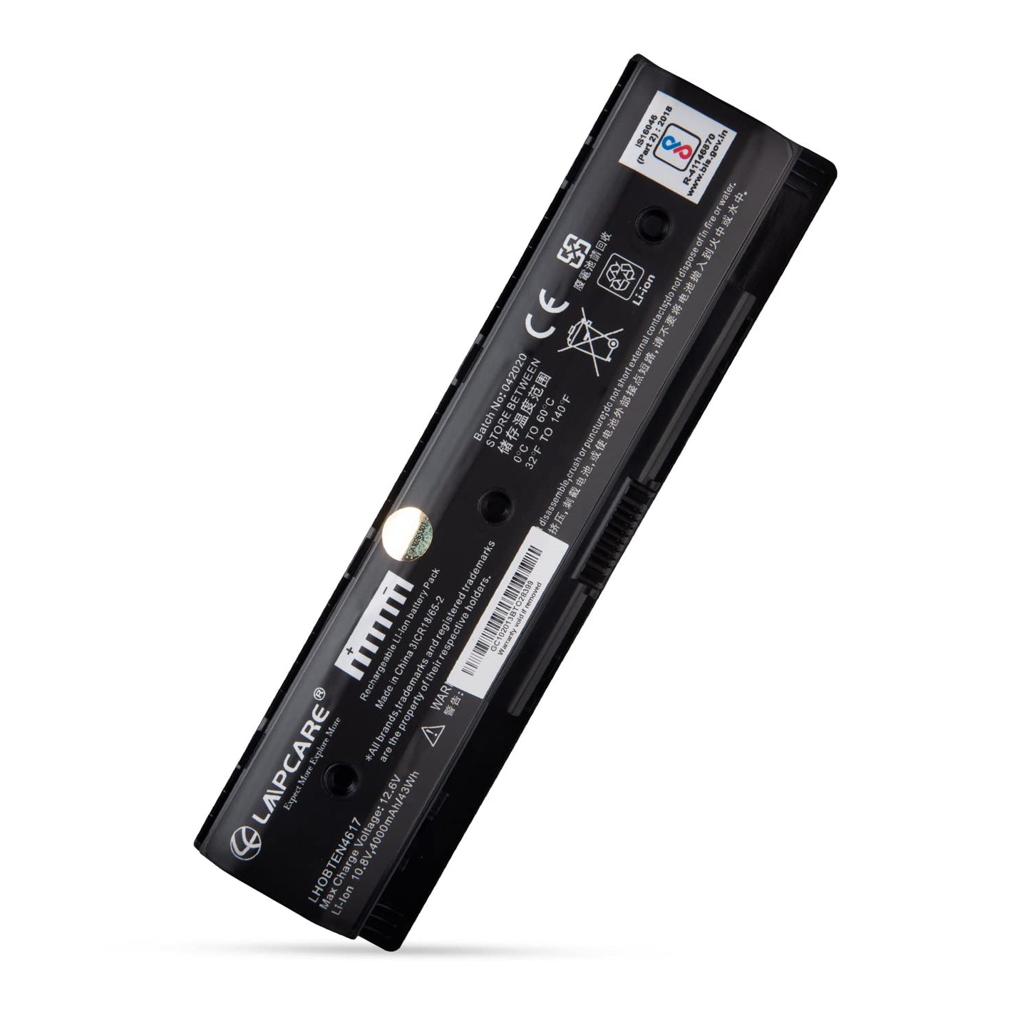 Lapcare PI06 Notebook Battery for HP Envy 17-J, Envy 15-J, Envy 15-Q, Pavilion 14-E, 15-E, 17-E Series PN: 710417-001 HSTNN-LB4O