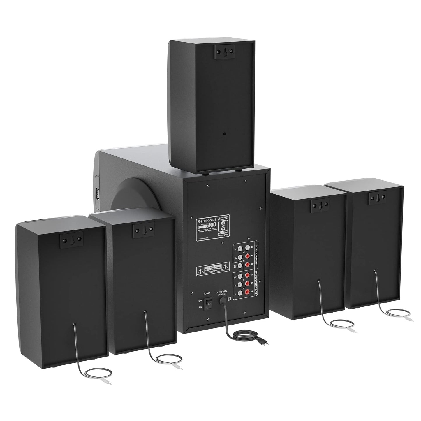 Zebronics Spark 100 5.1 Channel Home Theater Speaker