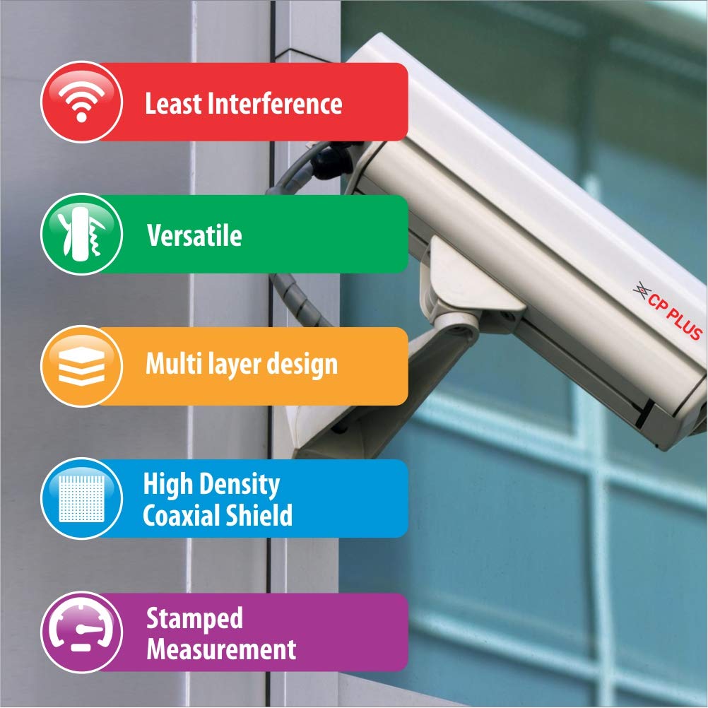 CP PLUS CCTV Camera Cable (90 Meter)