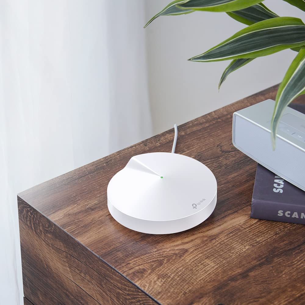TP-Link Deco Whole Home Mesh WiFi System Up to 5,500 sq. ft. Coverage and 100+ Devices, Wireless Router/WiFi Extender Replacement, Support Parental Controls/Anitivirus, Seamless Roaming(Deco M5)