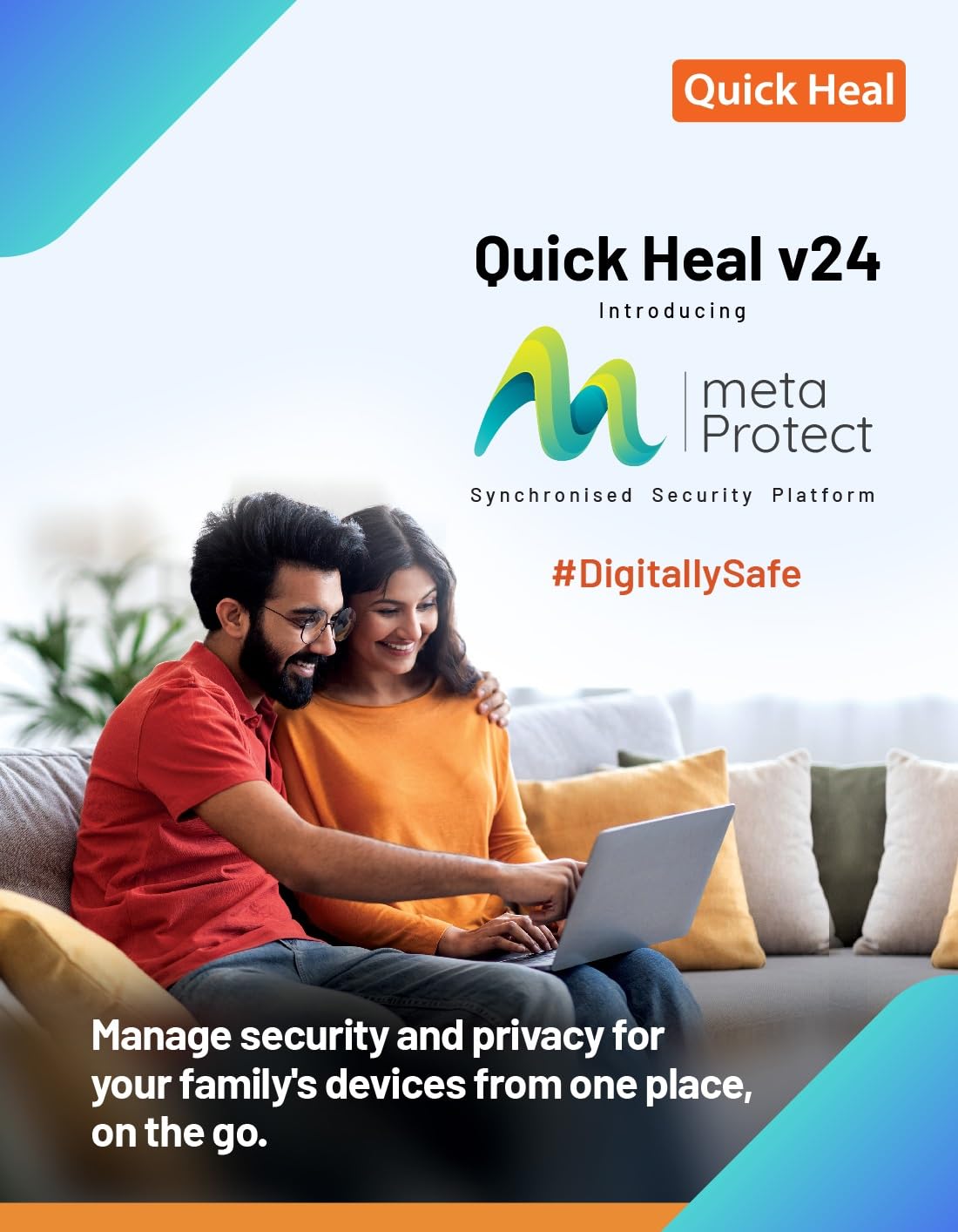 Quick Heal | Total Security | 1 User | 3 Years | AI Based Device Security for PC | Banking Protection | Parental Control| (Email Delivery in 1 Hour- No CD)