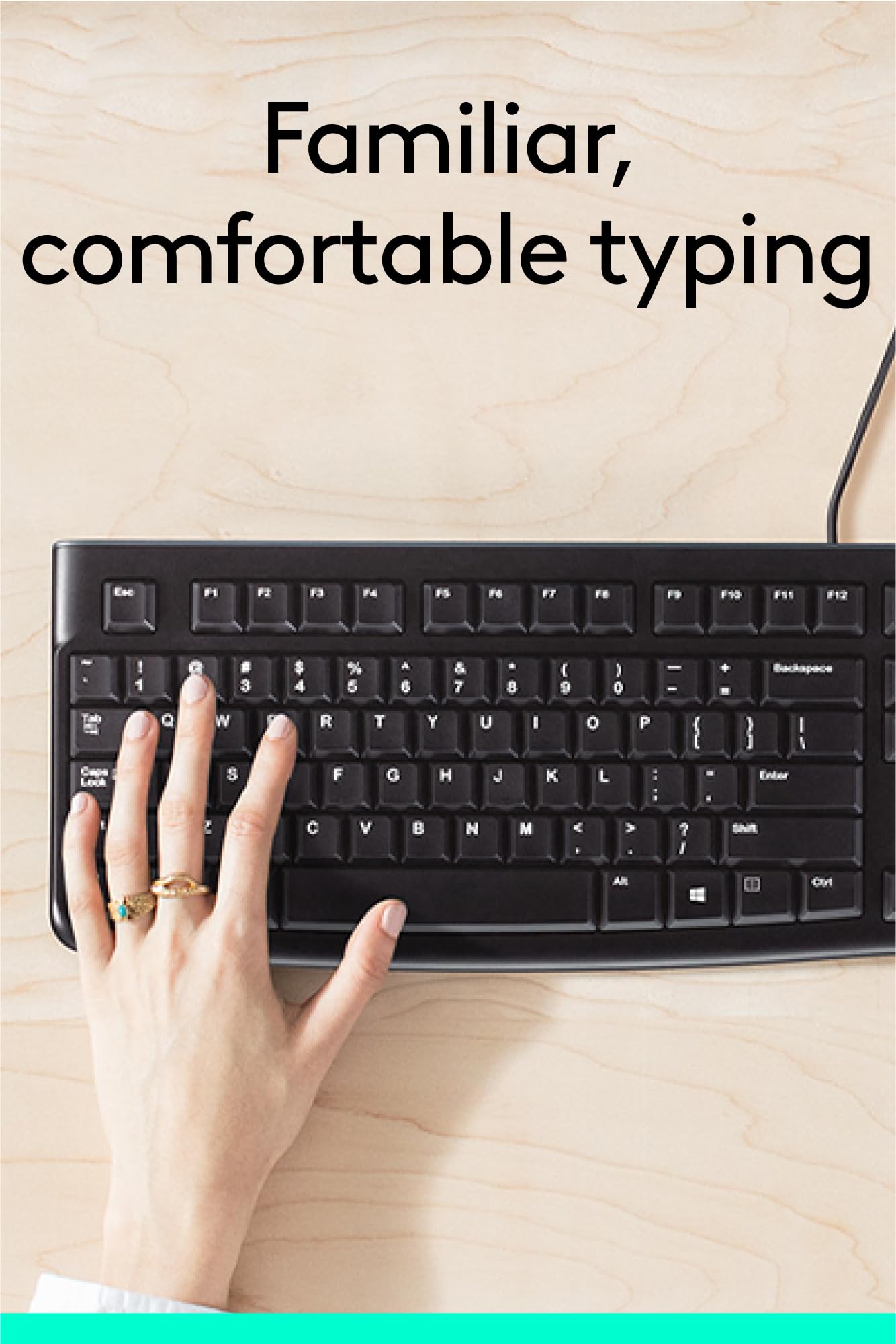 Logitech Plug and Play USB Keyboard K120