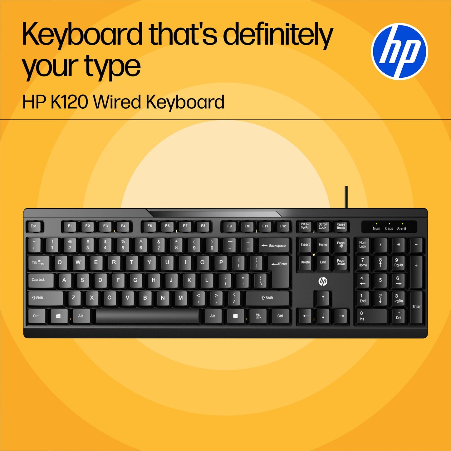 HP K120 Wired Keyboard