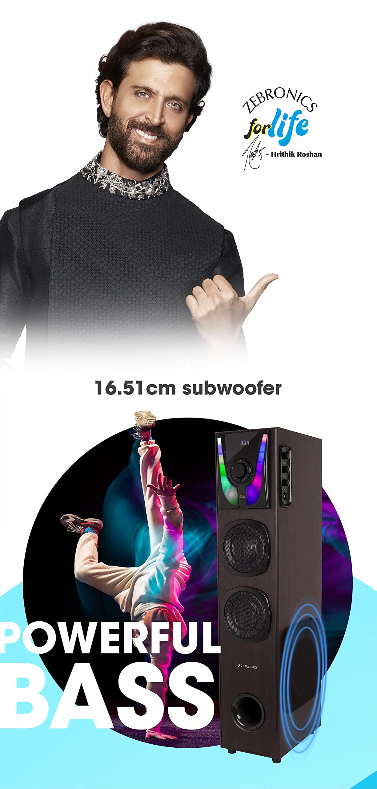 Zebronics Zeb Blasto Tower Speaker