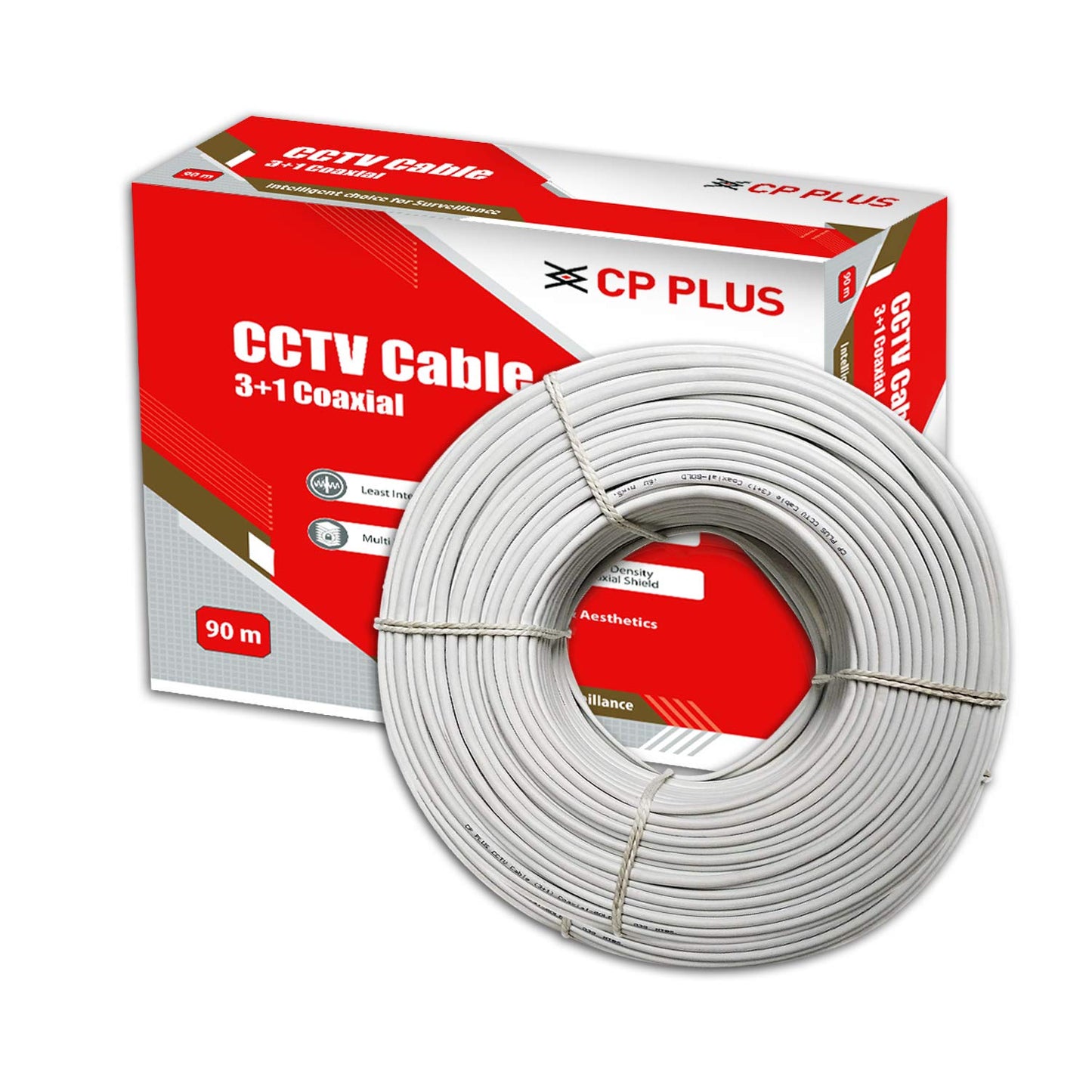 CP PLUS CCTV Camera Cable (90 Meter)