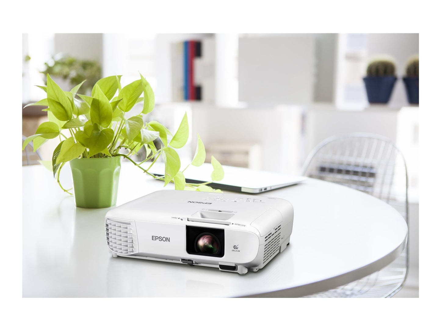 Epson EB-W49 WXGA Projector Brightness: 3800lm with HDMI Port (Optional Wi-Fi) (V11H983040)