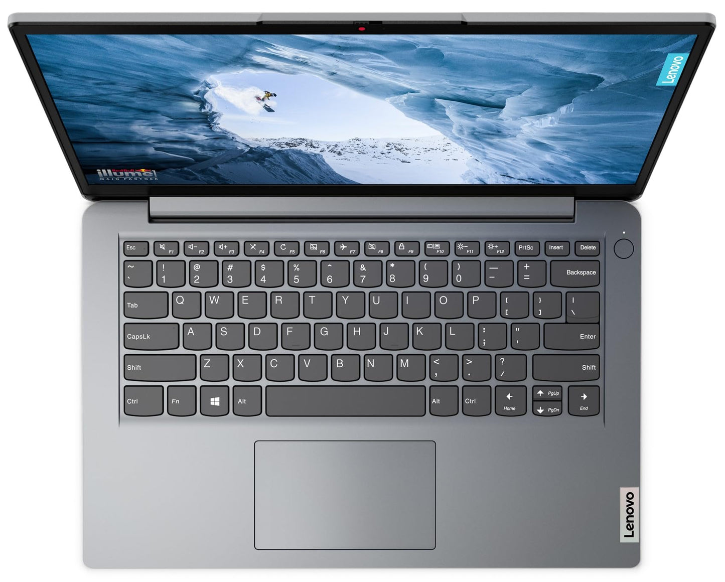 Lenovo IdeaPad 1 Intel Core Celeron N4020 14" HD Thin and Light Laptop (8GB/256GB SDD/Windows 11 Home/Office 2021/1Yr Warranty/Cloud Grey/1.3Kg), 82V6007YIN