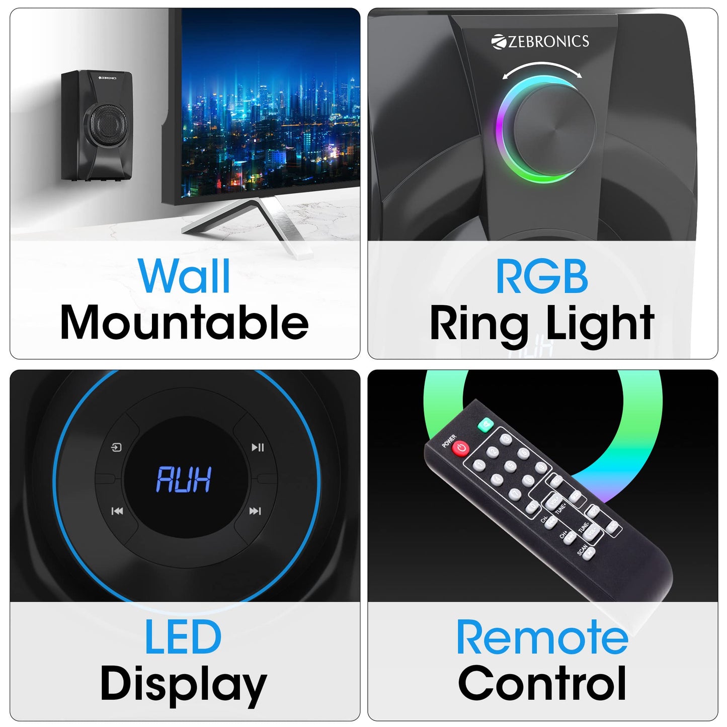 Zebronics Spark 100 5.1 Channel Home Theater Speaker