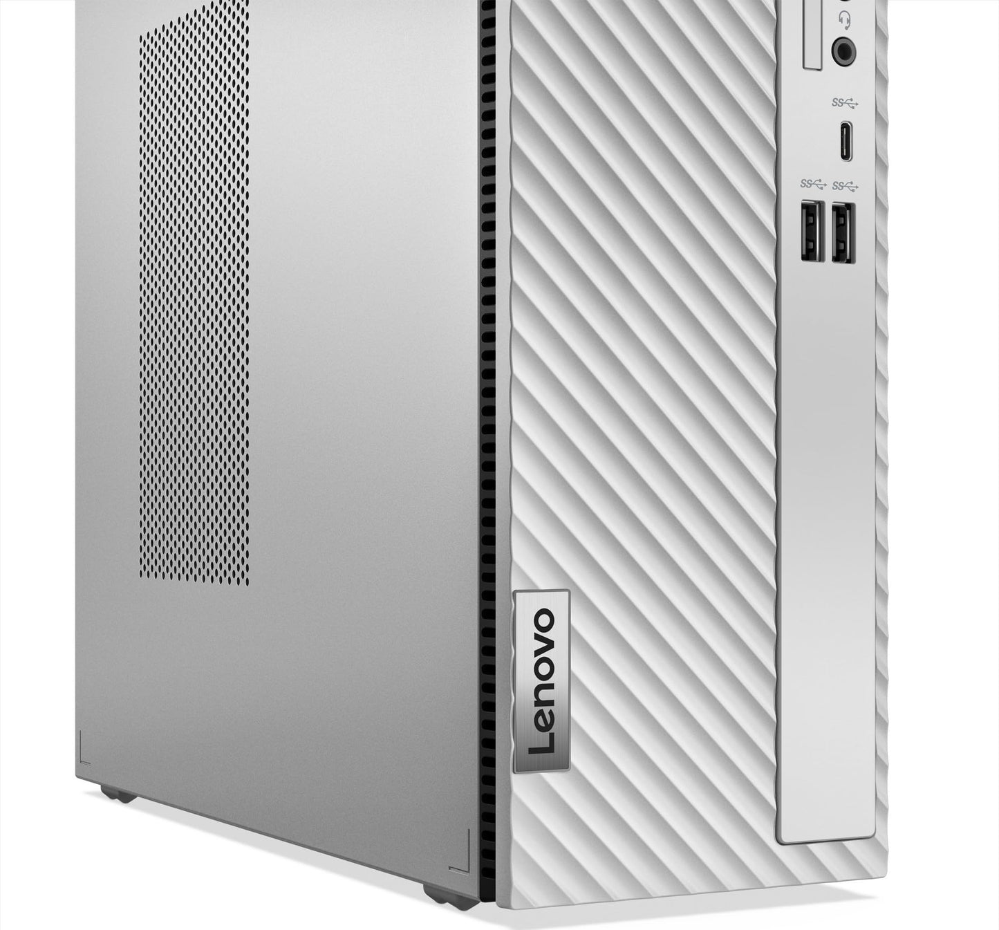 Lenovo Ideacentre 3 Desktop (13Th Gen Intel Core I5 13400/8GB/512GB SSD/Interated UHD Graphics 730/Win11/Office 2021/Wifi 6/Bluetooth 5.1/USB Calliope Keyboard & Mouse/Cloud Grey), 90VT004XIN