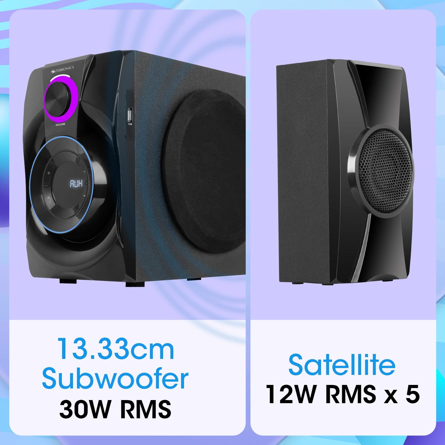 Zebronics Spark 100 5.1 Channel Home Theater Speaker