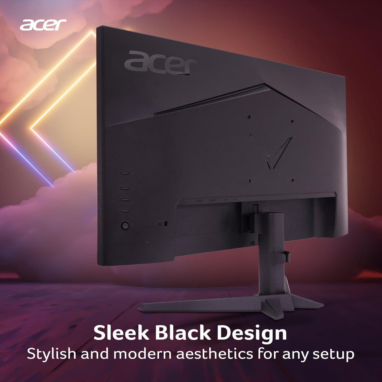 Acer Nitro VG240Y X1 23.8 Inch IPS Full HD Backlit LED Gaming Monitor I 0.5 MS Response I 200Hz Refresh Rate I SRGB 99%, HDR 10 I 2xHDMI, 1xDP I Stereo Speakers I AMD FreeSync Premium I Eye Care