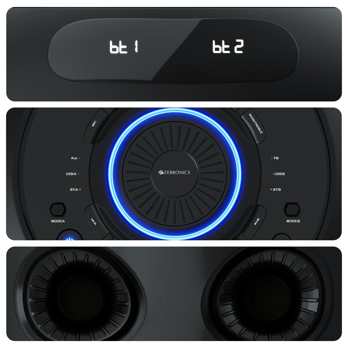 ZEBRONICS Knock Pro Party DJ Speaker