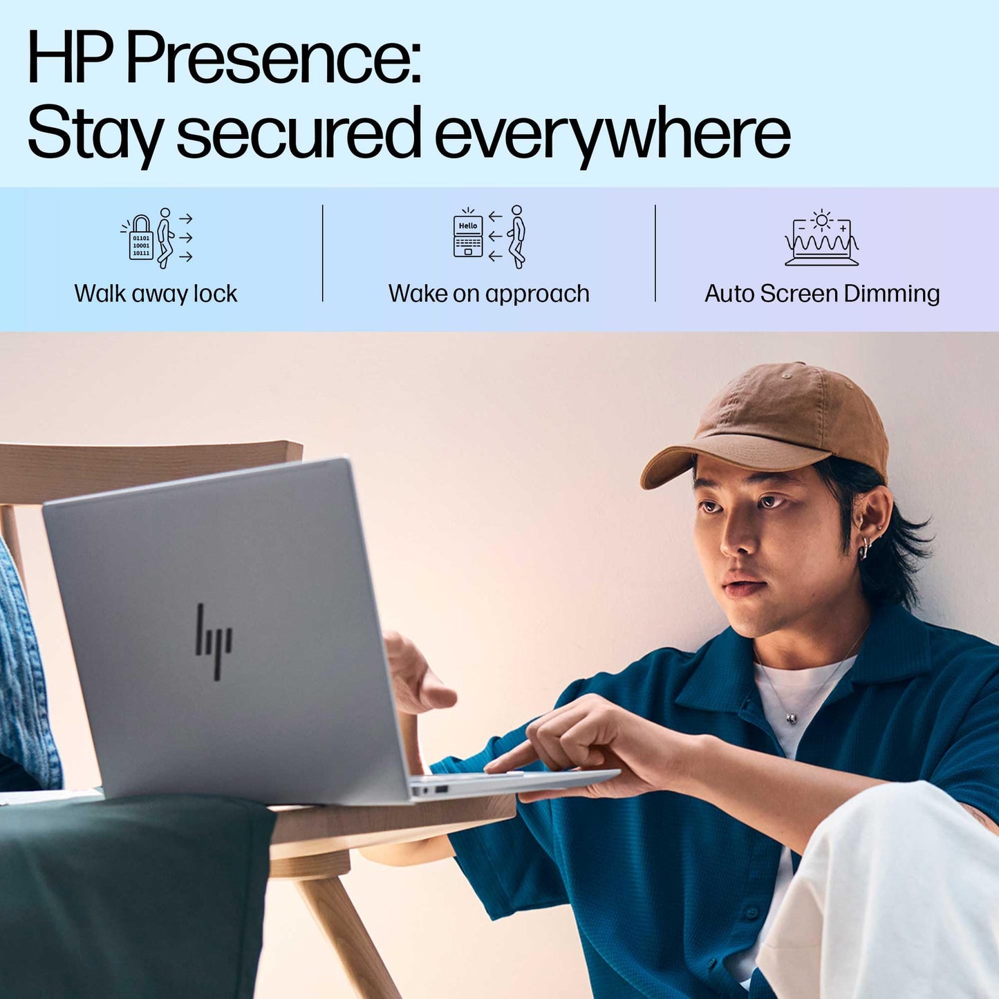 HP Pavilion Plus, Enhanced by AI, Intel Core Ultra 5 125H, 14-inch, WQXGA, 16GB LPDDR5x, 512GB SSD, Intel Arc Graphics, 5MP IR Camera/w Privacy Shutter, Backlit KB (Win 11, Silver, 1.44 kg) ew1074TU