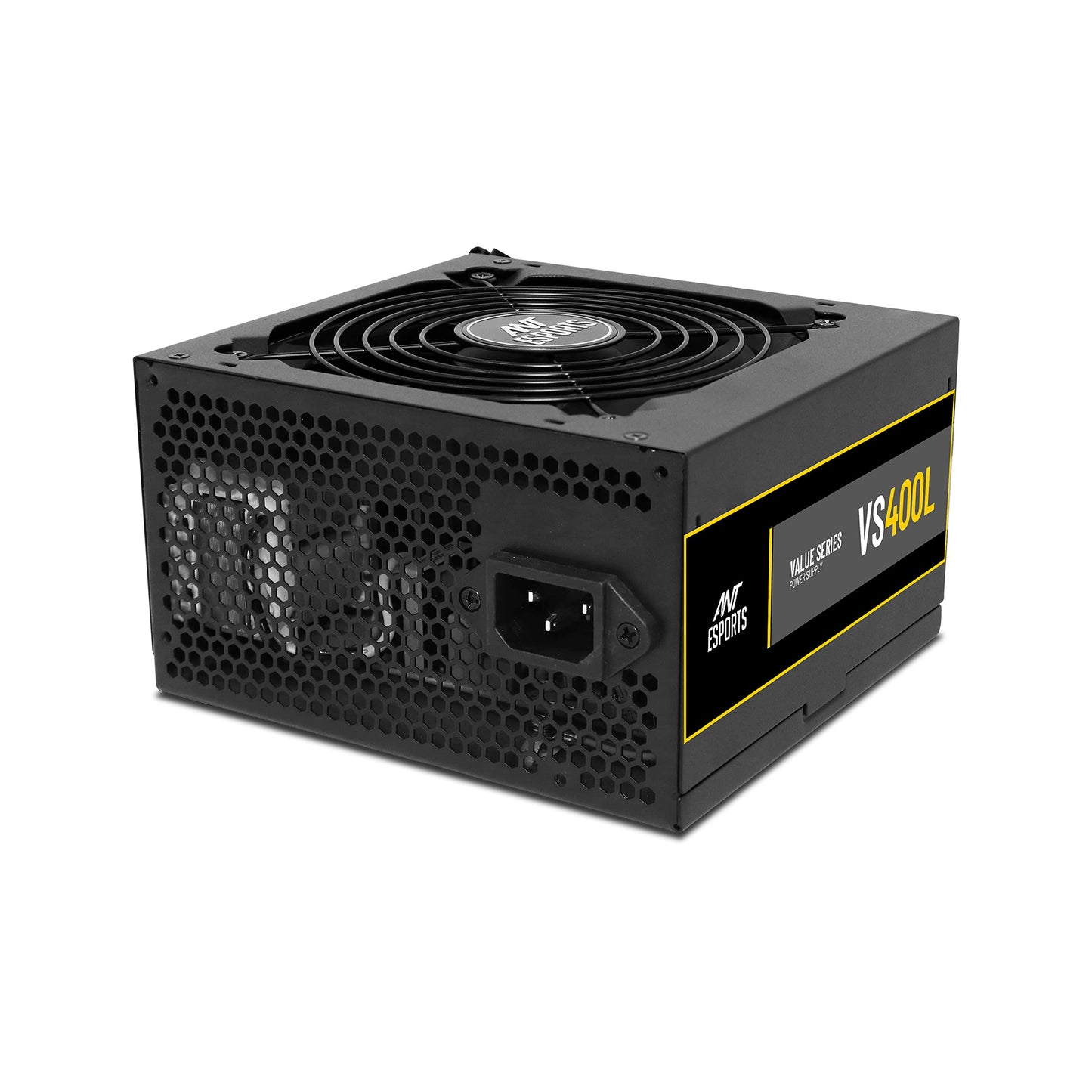 Ant Esports VS400L NonModular High Efficiency Gaming Power Supply/PSU with Continuous Power and 120mm Silent Fan