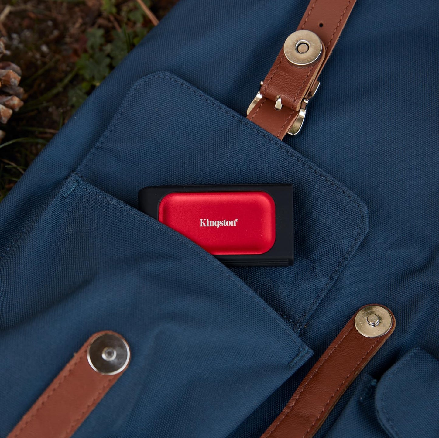 Kingston XS1000 1TB Portable SSD Red | Pocket-Sized | USB 3.2 Gen 2 | External Solid State Drive | Up to 1050MB/s | SXS1000R/1000G