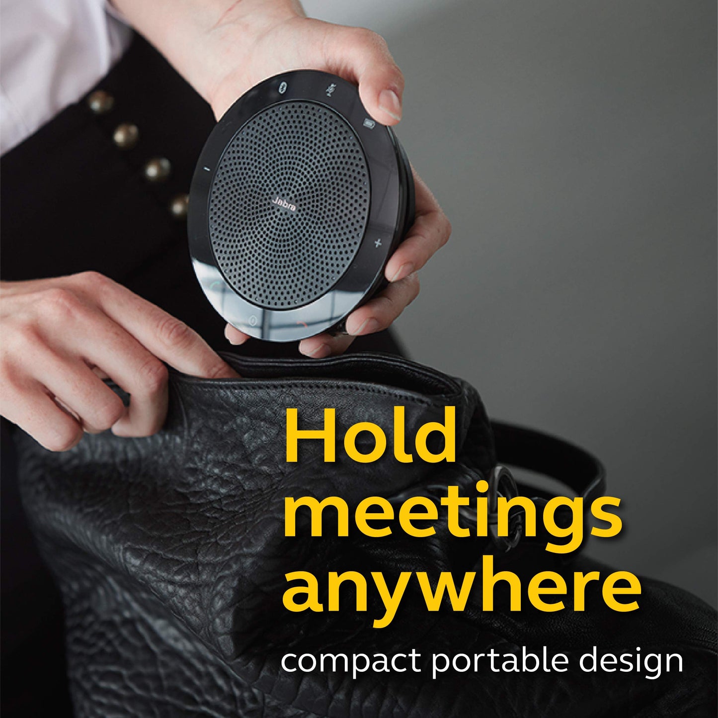 Jabra Speak 510 MS - Professional Unified Communication Speakerphone with USB Connectivity, Black