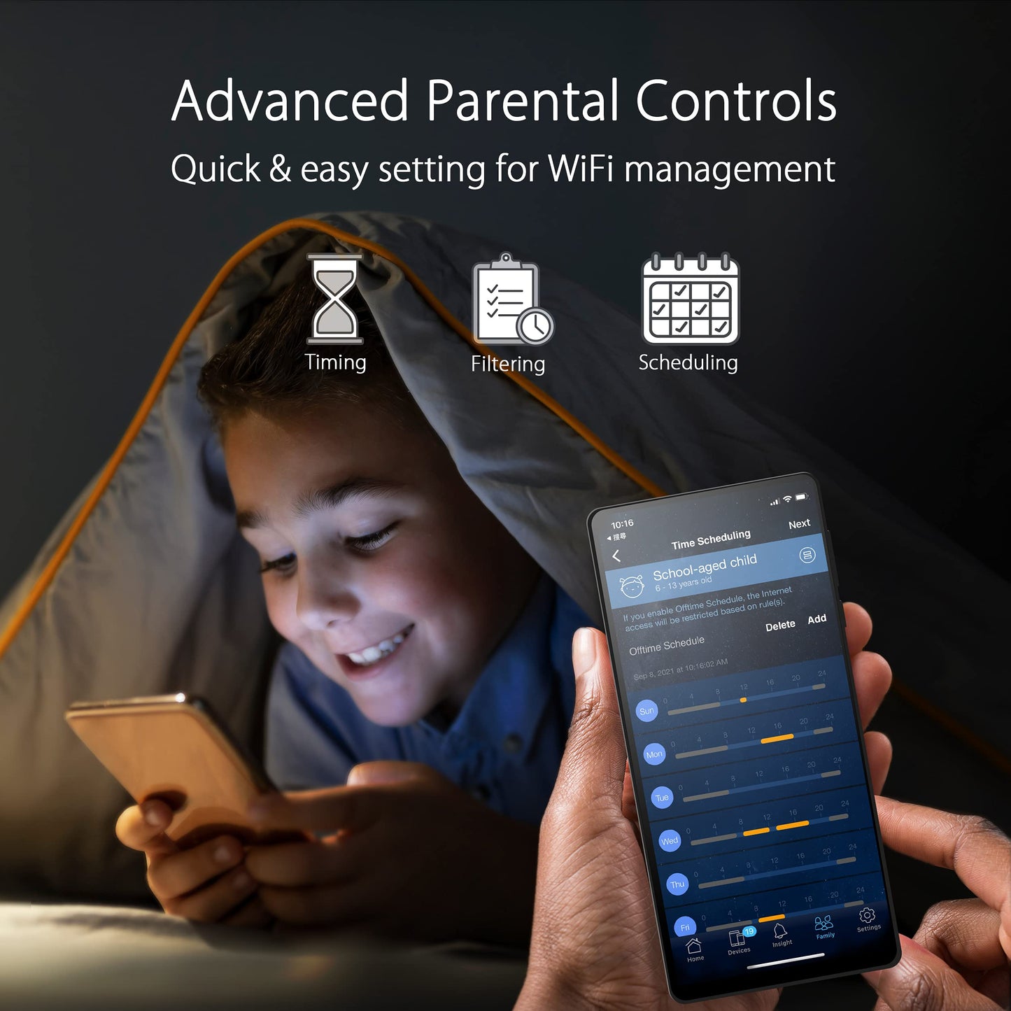 ASUS AX3000 Dual Band WiFi 6 (802.11ax) Router Supporting MU-MIMO and OFDMA Technology, with AiProtection Pro Network Security Powered by Trend Micro, Compatible with ASUS AiMesh WiFi System, Black