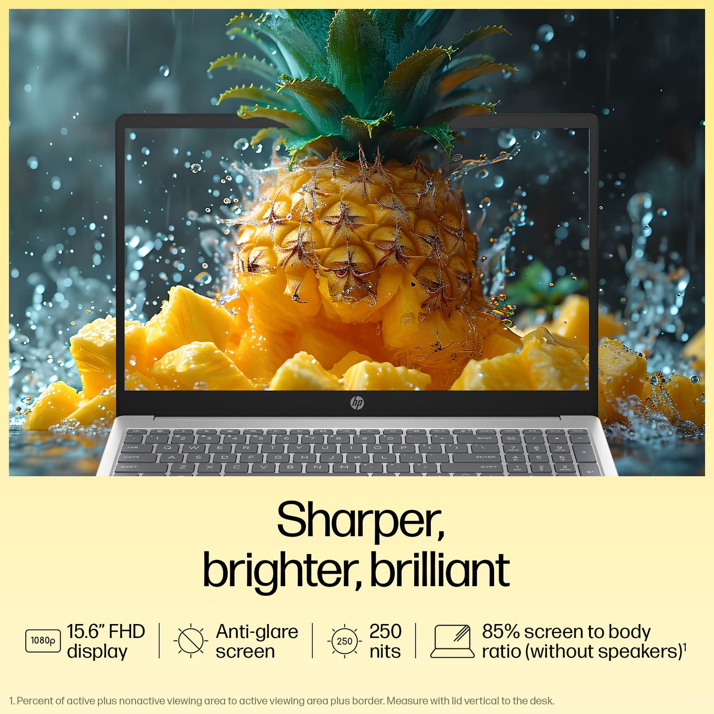 HP 15, AMD Ryzen 5 7530U Laptop (16GB DDR4,512GB SSD) Anti-Glare, Micro-Edge,15.6''/39.6cm, FHD, Win11, M365 Basic(1yr),Office Home24, Silver,1.59kg, Radeon Graphics, FHD Camera w/Shutter, fc0389AU