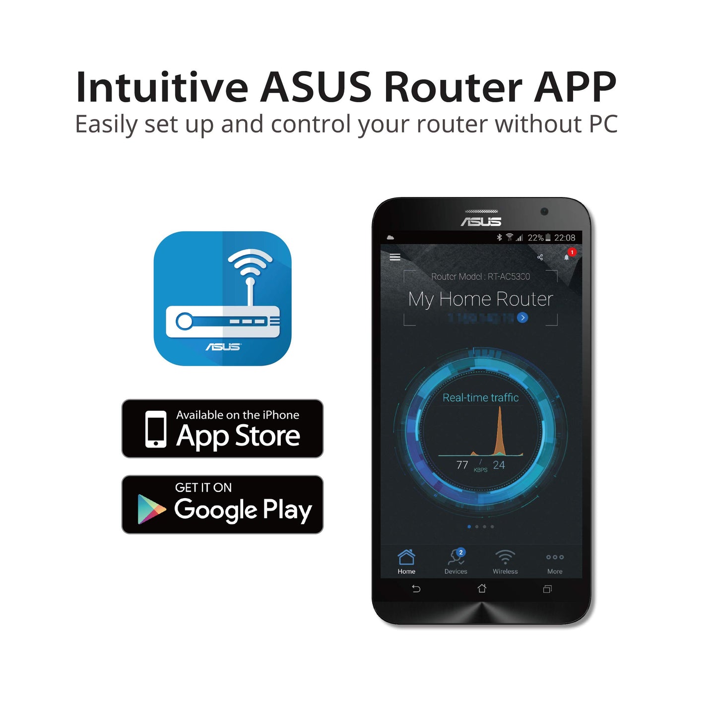 ASUS AX3000 Dual Band WiFi 6 (802.11ax) Router Supporting MU-MIMO and OFDMA Technology, with AiProtection Pro Network Security Powered by Trend Micro, Compatible with ASUS AiMesh WiFi System, Black