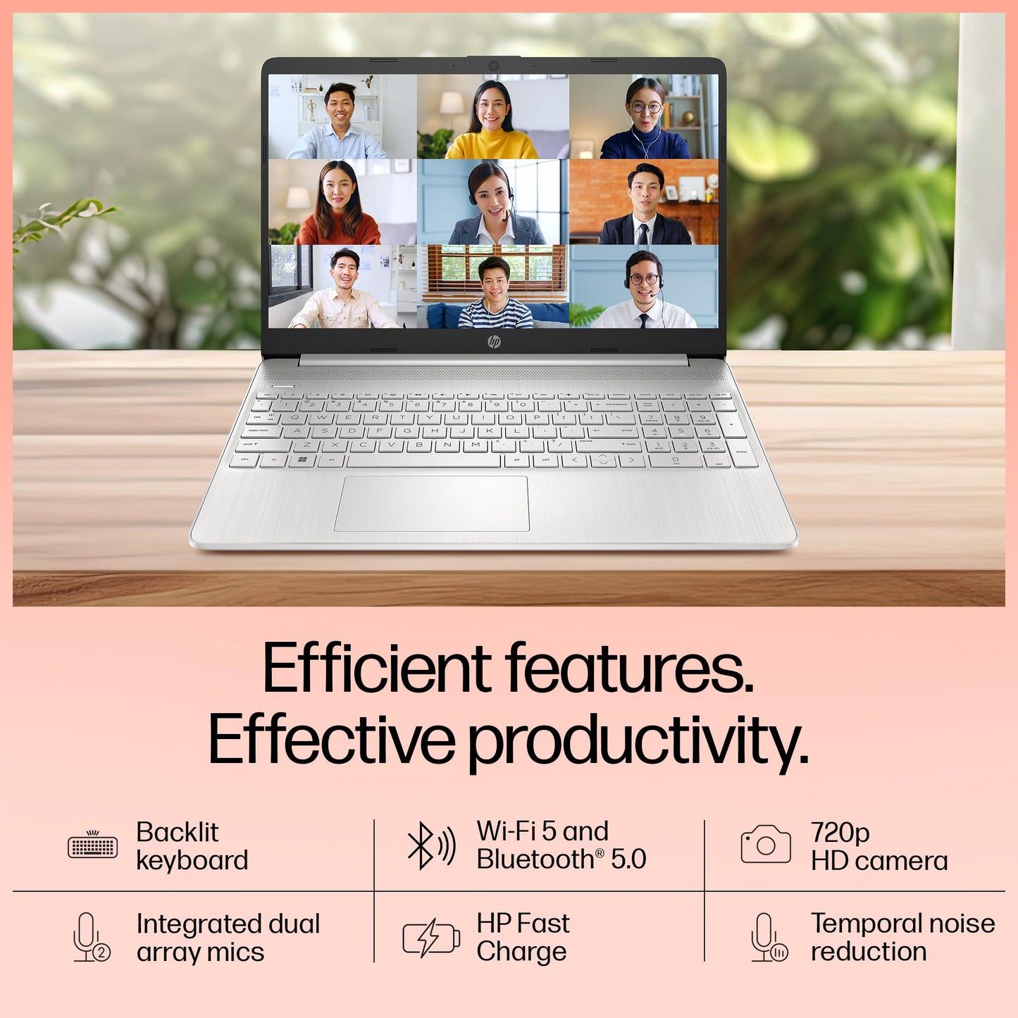 HP 15s Core i5 12th Gen (8GB RAM/512GB SSD/FHD/15.6" (39.6 cm)/Windows 11/MS Office/Backlit Keyboard/Silver/1.69 kg) fq5329TU Laptop